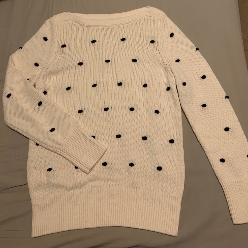 LOFT Polka Dot Sweater